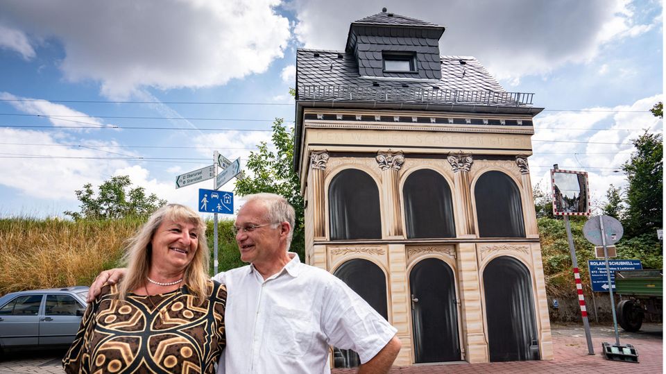 Alte Trafostation als Wohnhaus umgebaut