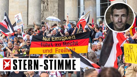 Micky Beisenherz über Demo vor dem Reichstag