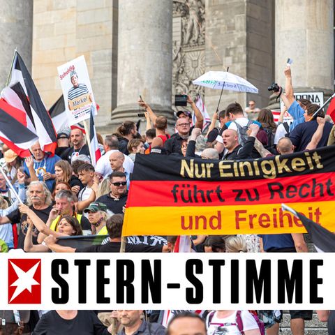Micky Beisenherz über Demo vor dem Reichstag