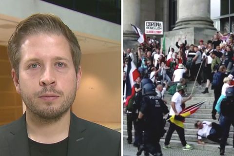 Kevin Kühnert im ntv-Frühstart zu Corona-Demos in Berlin