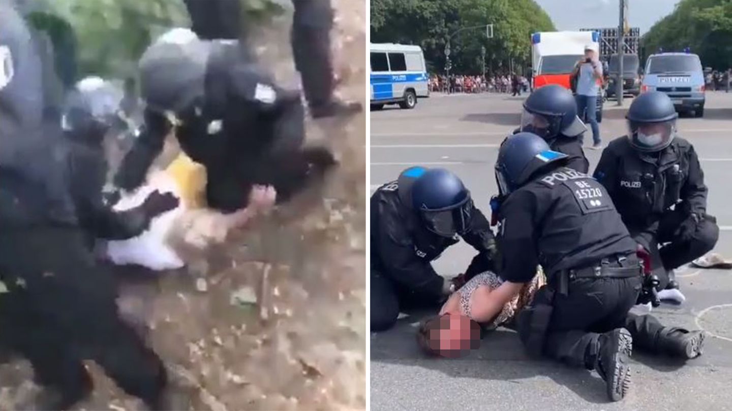 Falschnachrichten nach Berliner Corona-Demo