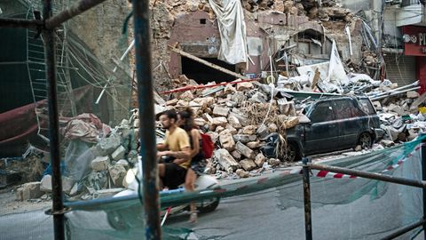 Trümmer in Beirut