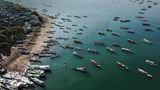 Die Fischerflotte von Tanjung Luar