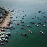 Die Fischerflotte von Tanjung Luar