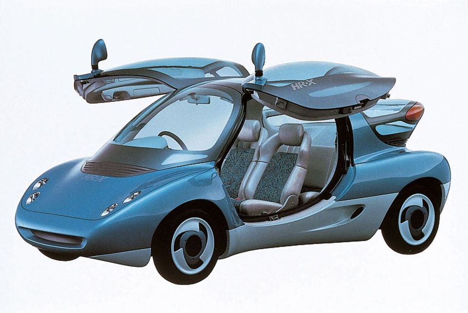 Das Mazda HR X Concept ist ein Wasserstoffauto, das auf der Tokyo Motor Show 1991 präsentiert wurde