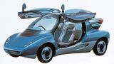 Das Mazda HR X Concept ist ein Wasserstoffauto, das auf der Tokyo Motor Show 1991 präsentiert wurde