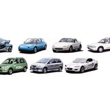 Mazda Wasserstoff Modelle von 1991 bis 2003 Mazda HR X Mazda HR X2 Mazda MX 5 Mazda 626 Capella Mazda Demio Mazda Premacy Mazda