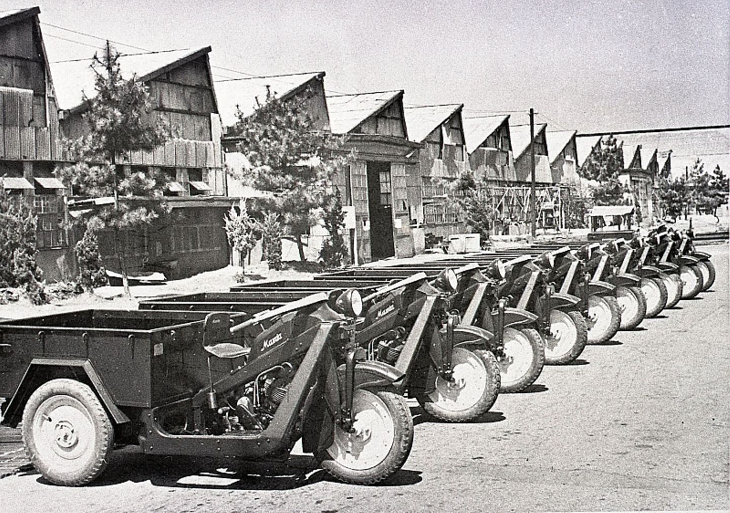 Der Anfang 1930 mit dem Mazda GO