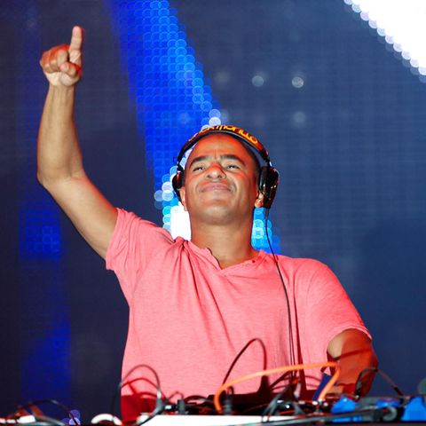 DJ Erick Morillo am DJ-Pult