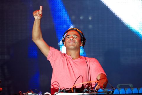 DJ Erick Morillo am DJ-Pult