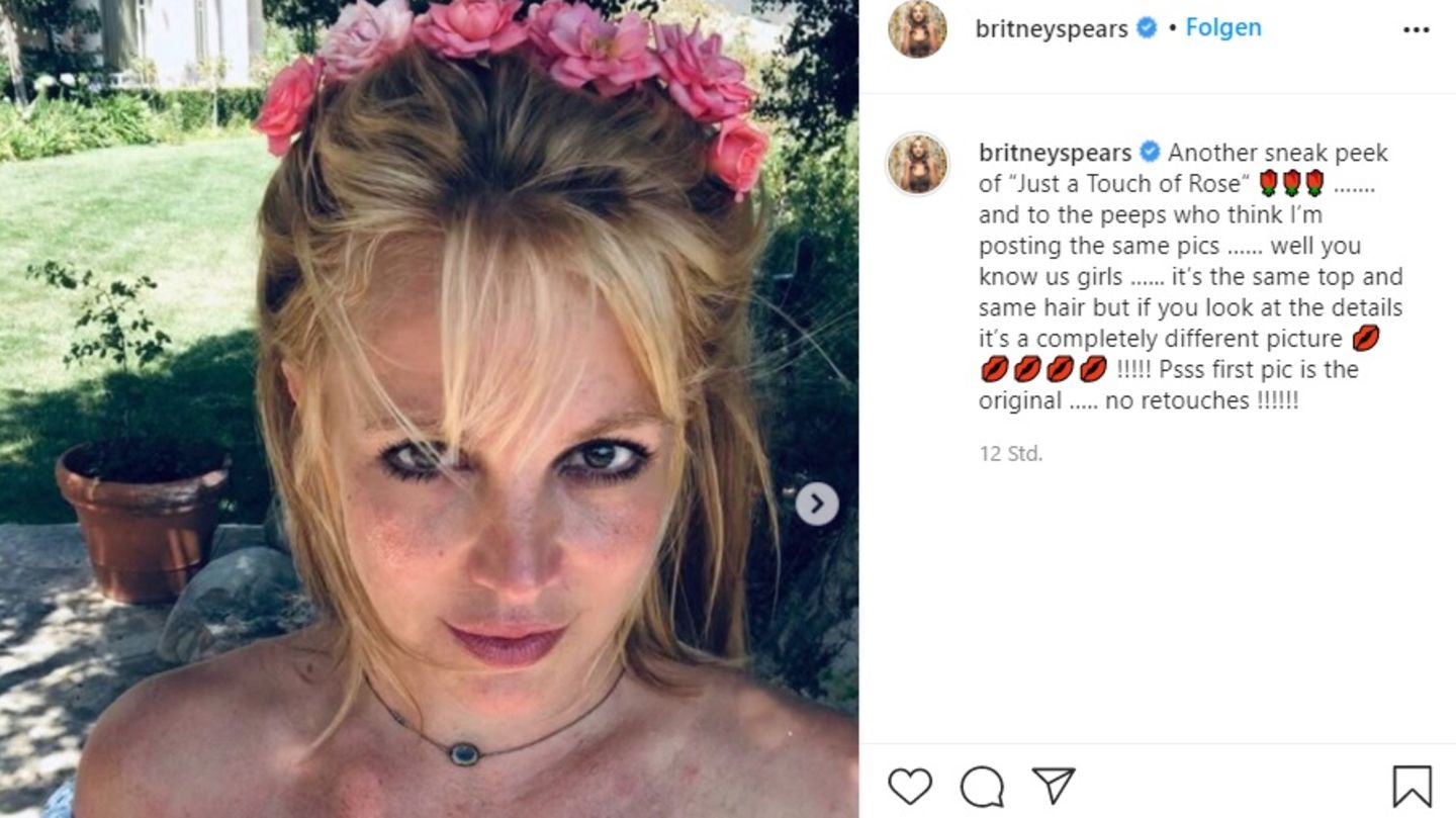 Britney Spears versucht ihre Fans zu beruhigen