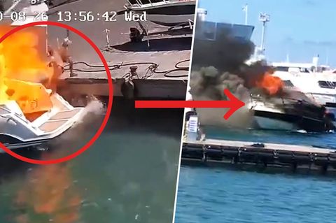 Italien: Yacht explodiert nach Tankvorgang