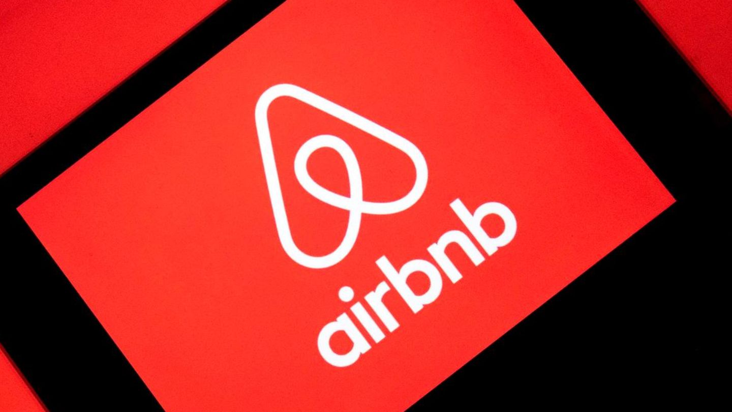 Das Logo der Sharing-Plattform Airbnb