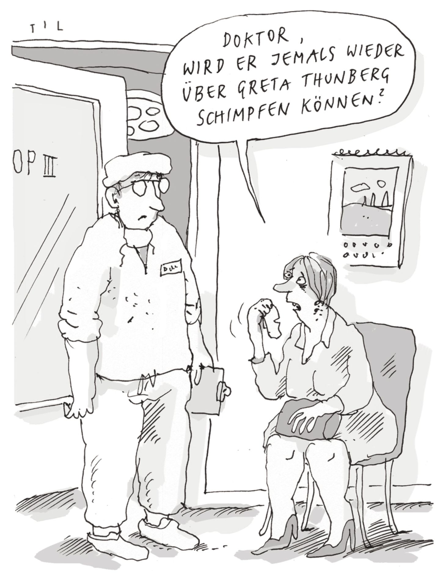 Til Mette: Cartoon der Woche