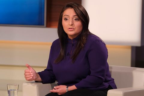 Sevim Dağdelen von der Linkspartei, Mitglied im Auswärtigen Ausschuss des Deutschen Bundestages
