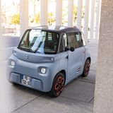 Der Citroën Ami wiegt 471 Kilogramm