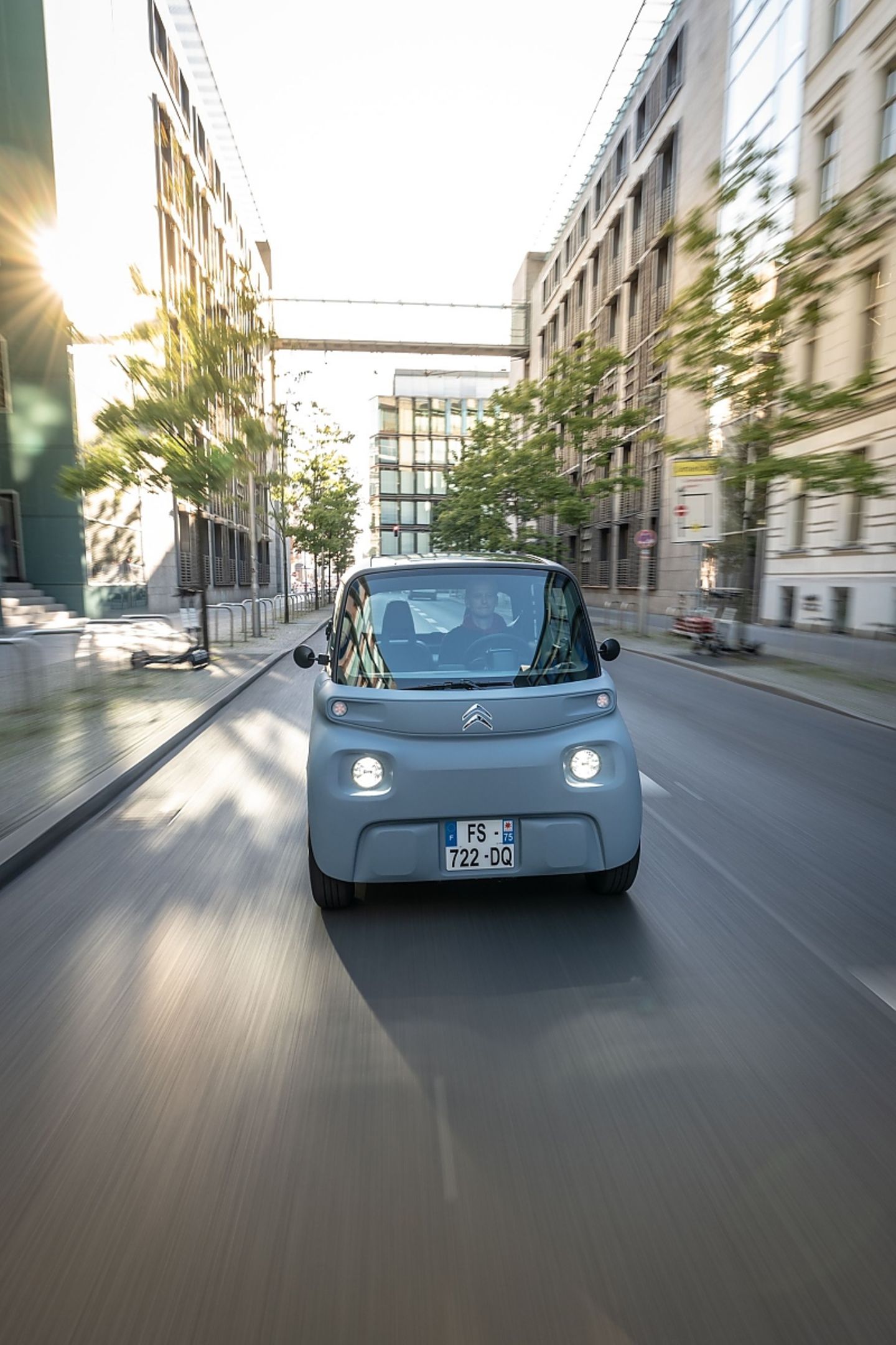 Mit einer Batterieladung kommt der Citroën Ami bis zu 75 Kilometer weit