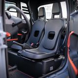 Die Sitze schauen lässig aus, sind aber nicht die bequemsten