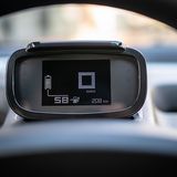 Das Display beschränkt sich auf das Nötigste