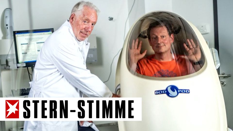 Eckart von Hirschhausen trifft Prof. Gunga.