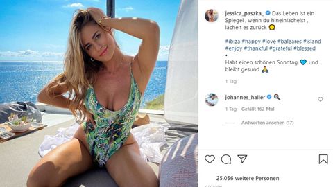 Jessica Paszka wird für ihre freizügigen Postings kritisiert