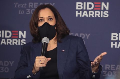Kamala Harris in Milwaukee, im US-Bundesstaat Wisconsin