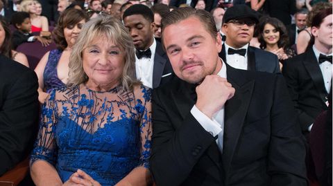 Leonardo DiCaprio und seine Mutter Irmelin Indenbirken