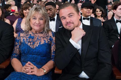 Leonardo DiCaprio und seine Mutter Irmelin Indenbirken