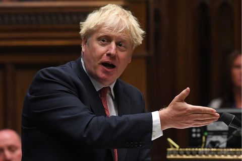 Boris Johnson, Premierminister von Großbritannien