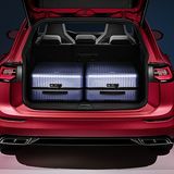 Das maximale Kofferraumvolumen beträgt 1.642 Liter