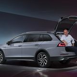 Im Kofferraum ist es bequem genug für ein Picknick