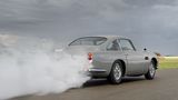 Der Nebelwerfer gehört zum originalen James Bond DB5 und natürlich auch zum Aston Martin DB5 Goldfinger Continuation Car