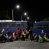 Brand im Flüchtlingslager Moria auf Lesbos