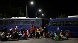 Brand im Flüchtlingslager Moria auf Lesbos