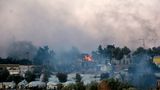 Brand im Flüchtlingslager Moria auf Lesbos