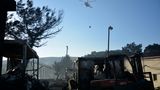 Brand im Flüchtlingslager Moria auf Lesbos