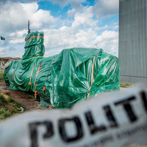 Das von Madsen selbstgebaute U-Boot "Nautilus"