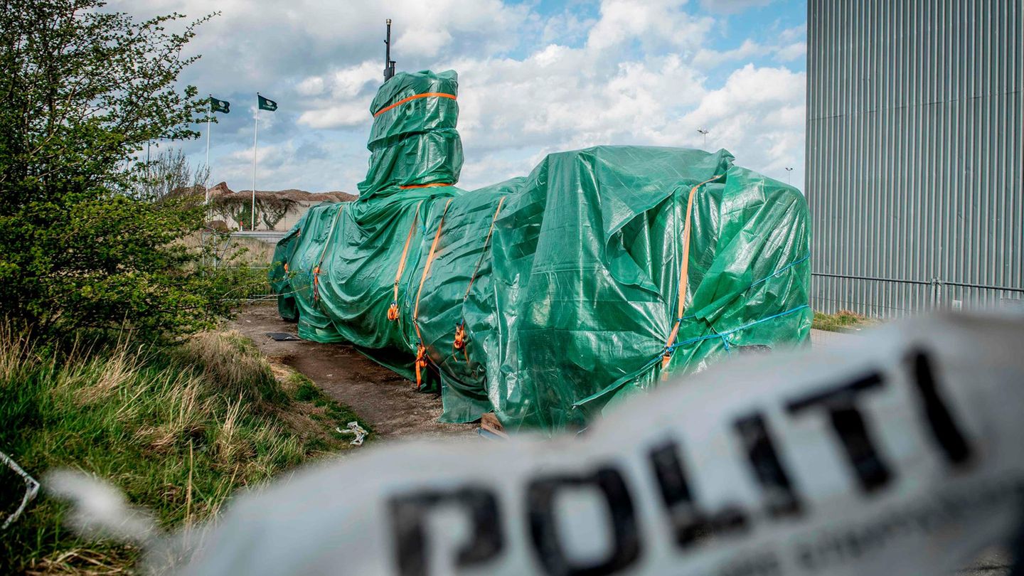 Das von Madsen selbstgebaute U-Boot "Nautilus"