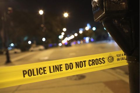 Eine Polizeiabsperrung in den USA (Archivfoto)