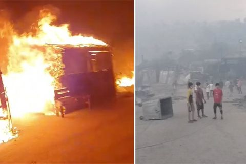 Moroa: Augenzeugen-Videos zeigen das Ausmaß der Feuerkatastrophe