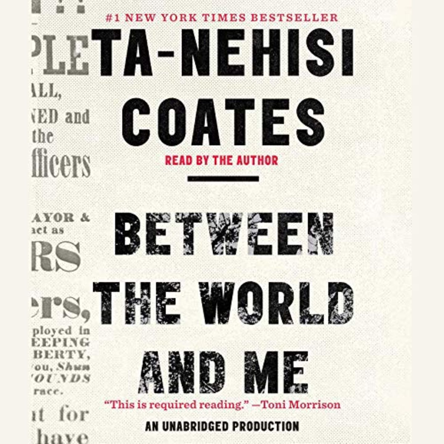 Cover Between the World and me