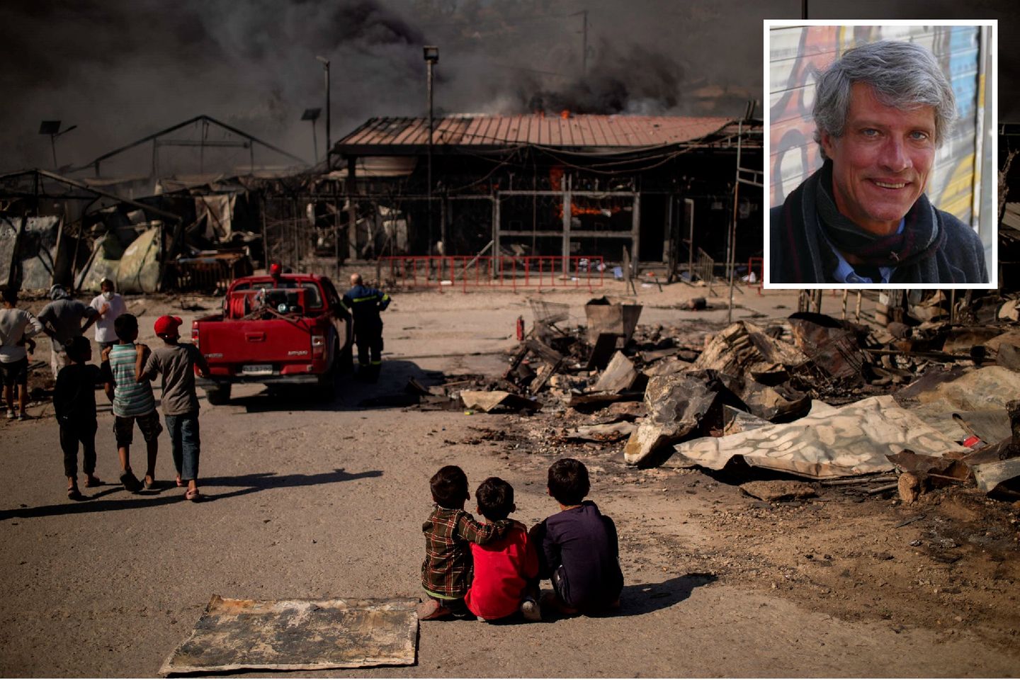 Flüchtlingscamp Moria auf Lesbos; Thomas von der Osten-Sacken