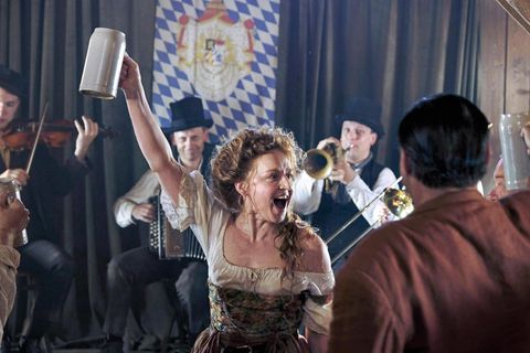 Szene aus Oktoberfest 1900