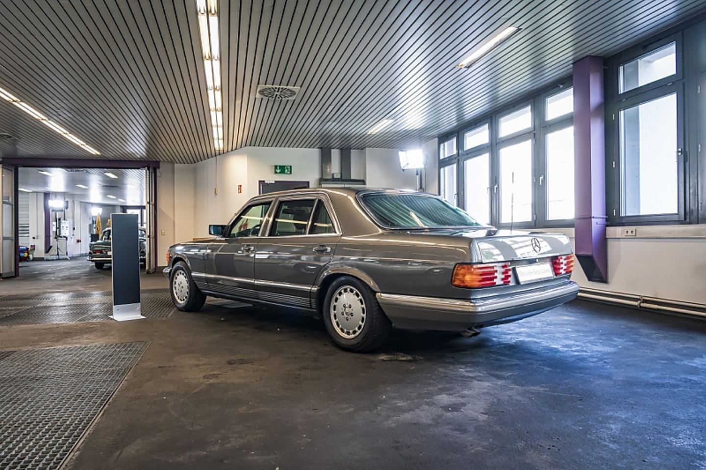 Mercedes 500 SEL gepanzert Helmut Kohl