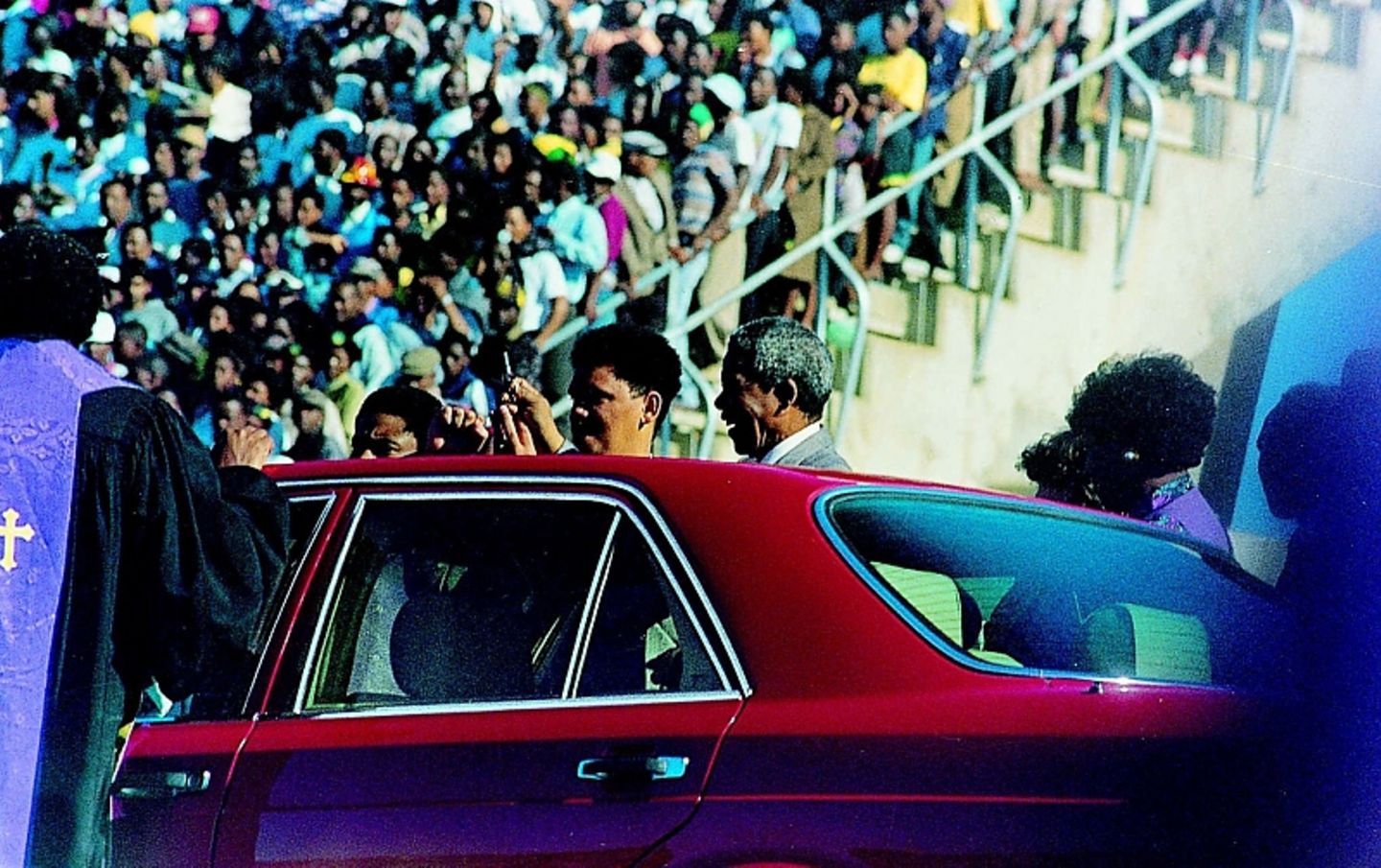 Mercedes 560 SEL Nelson Mandela gepanzert