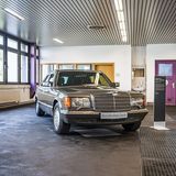 Mercedes 500 SEL gepanzert Helmut Kohl