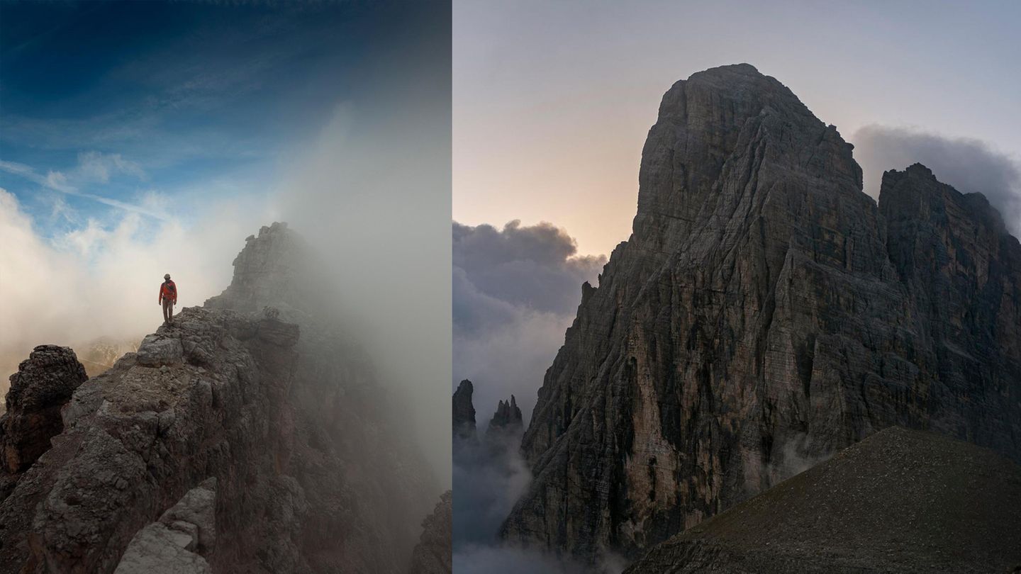 „Dolomiten ohne Grenzen“: Ein Klettersteig in den Dolomiten führt den Wanderer tief in die Geschichte – zu Korallenriffen und auf Kriegswege „Dolomiten ohne Grenzen“: Ein Klettersteig in den Dolomiten führt den Wanderer tief in die Geschichte – zu Korallenriffen und auf Kriegswege