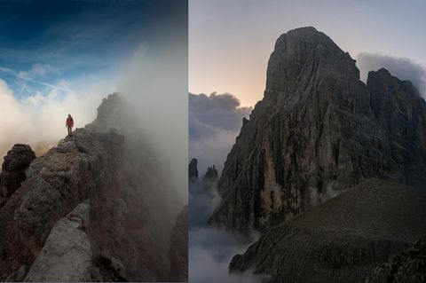 „Dolomiten ohne Grenzen“: Ein Klettersteig in den Dolomiten führt den Wanderer tief in die Geschichte – zu Korallenriffen und auf Kriegswege