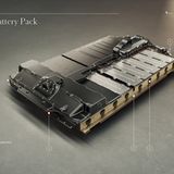 Das Battery Pack im Lucid Motors Air