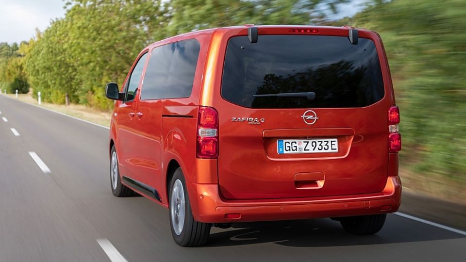 Den Opel Zafira-e Life gibt es in drei Längen